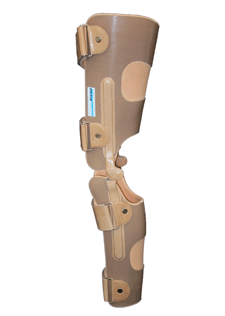 Orthèses de la jambe à articulation libre - Orthèse limitant l’hyperextension